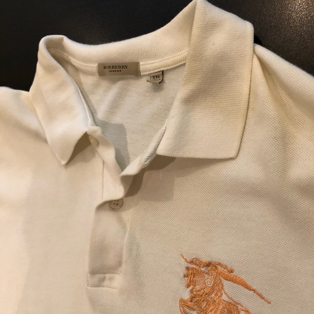 Burberry Long Sleeve Polo